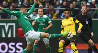 Dortmund ztratil dvougólový náskok v Brémách, Bayern vede ligu o čtyři body