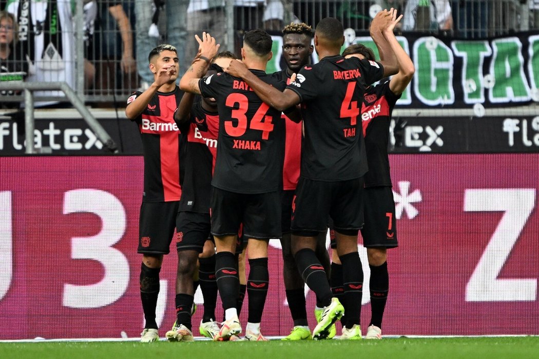 Leverkusen smetl Mönchengladbach 3:0