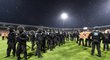 Policisté dohlížejí na oslavy fanoušků Wolfsburgu