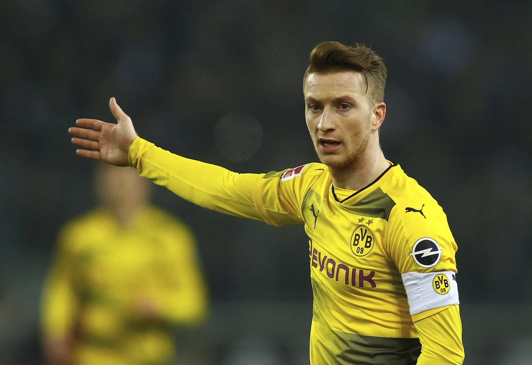 Marco Reus po návratu po zranění odehrál za Dortmund třetí zápas