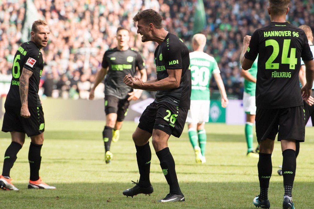 Hendrik Weydandt slaví první gól v bundeslize navíc při svém debutu