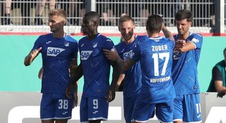 Penalta v nastavení. Hoffenheim proměnil a dotírá se na čelo bundesligy