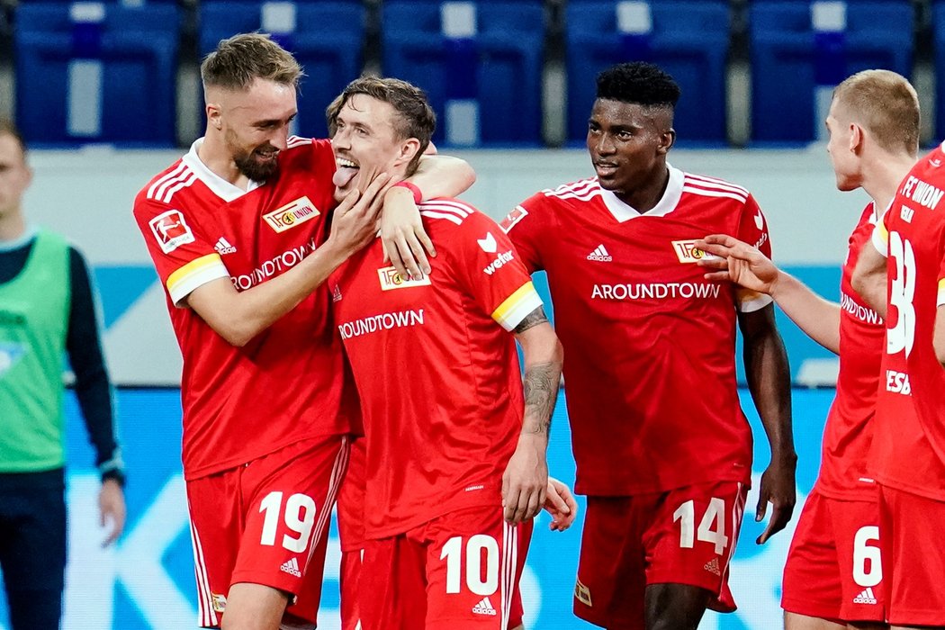 Union Berlín překvapivě vyhrál na hřišti Hoffenheimu 3:1