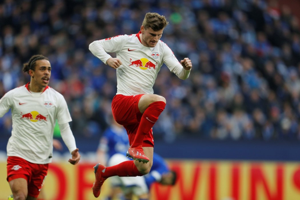 Timo Werner poslal Lipsko do vedení