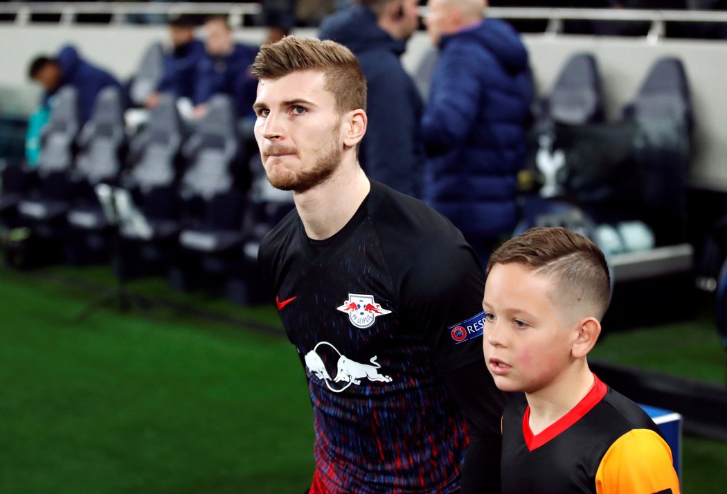 Kanonýr Lipska Timo Werner se nabízí do Liverpoolu