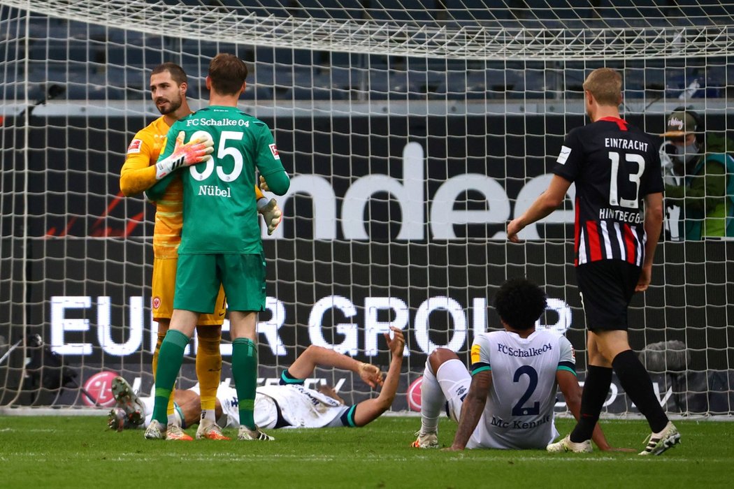 Fotbalisté Schalke podlehli Frankfurtu 1:2