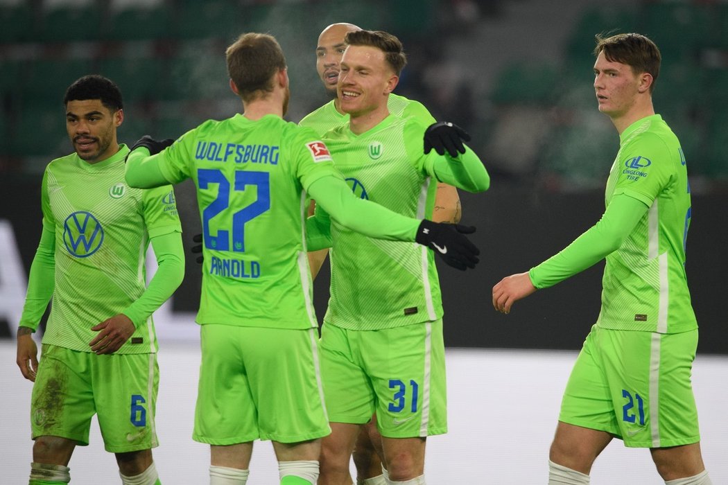 Wolfsburg v Bundeslize válí, po třetí výhře je už na třetím místě tabulky