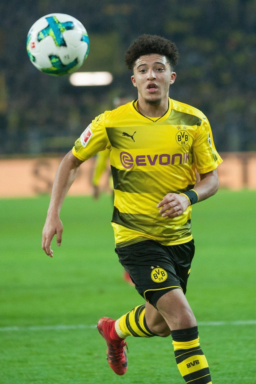 Jadon Sancho se vydal na zkušenou do Dortmundu