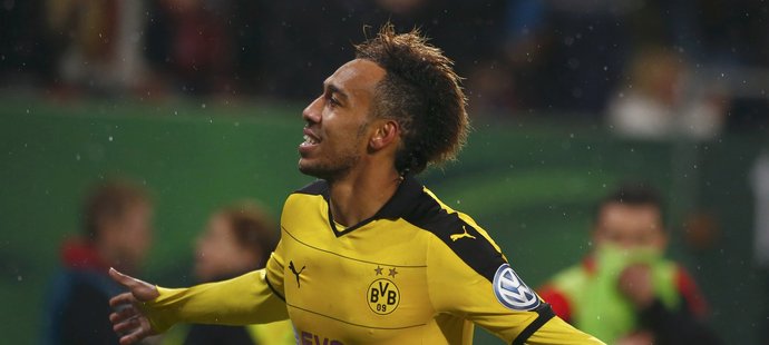 Jedna z největších dortmundských hvězd - Pierre-Emerick Aubameyang