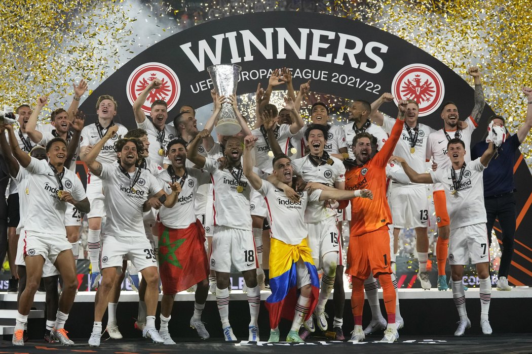 Eintracht Frankfurt - vítěz Evropské ligy za ročník 2021/22