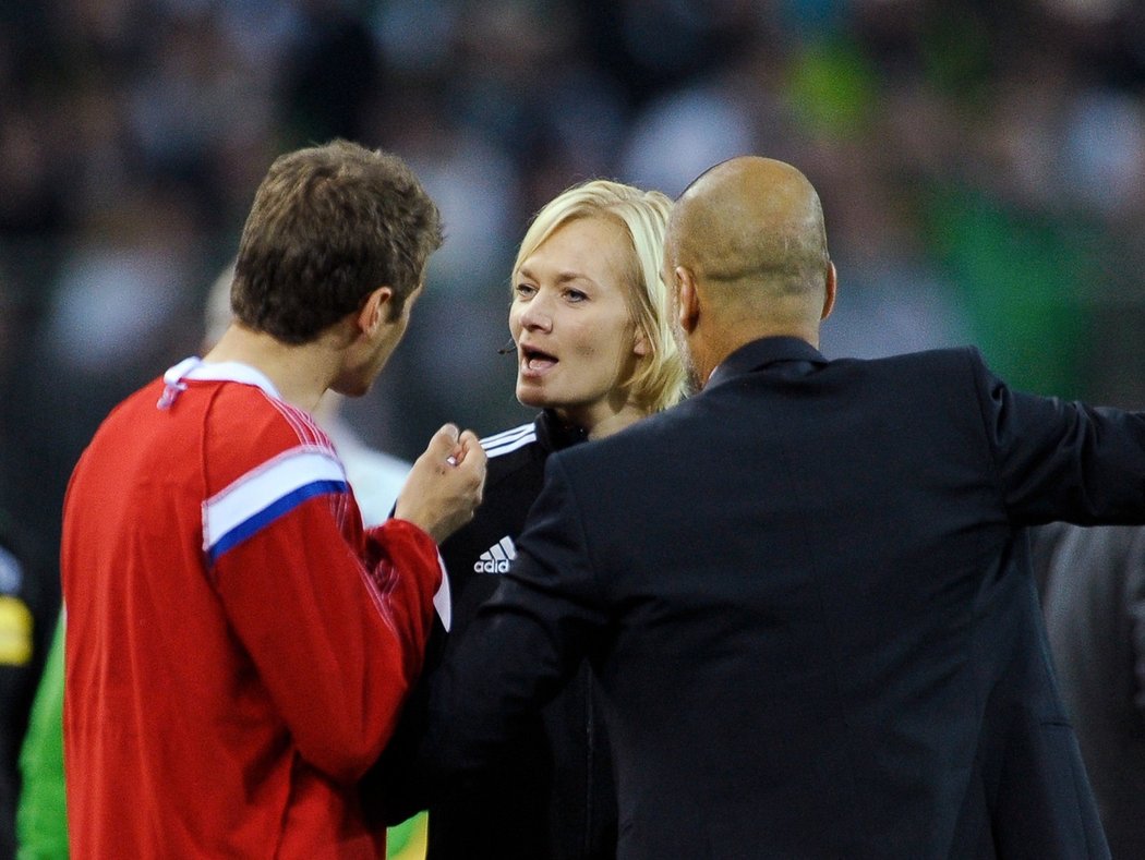 S Bibi se dohadoval i hráč Bayernu Thomas Müller