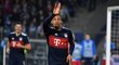 Corentin Tolisso se raduje z gólu do sítě Hamburku