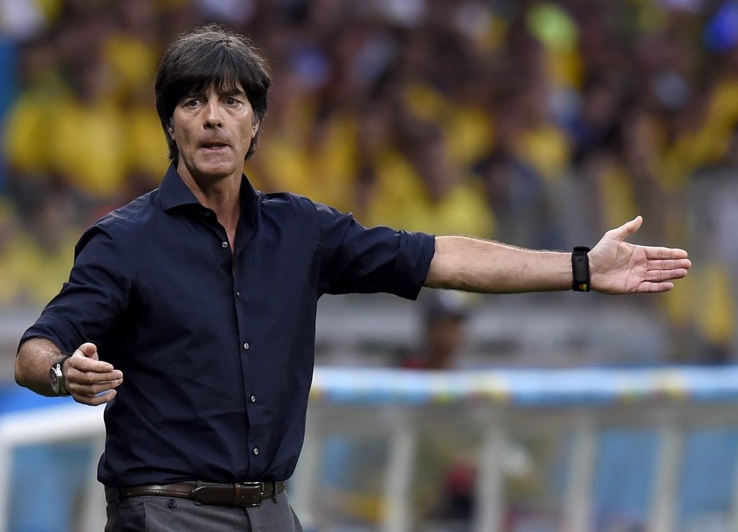 Trenér Německa Joachim Löw zkusí na pátý pokus vyhrát se svým tým trofej