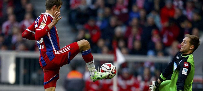 Fotbalisté Bayernu vyhráli doma v bundesligovém utkání nad Hoffenheimem