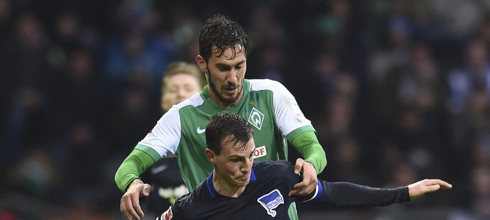 Český reprezentant Vladimír Darida se zapsal opět mezi bundesligové střelce. Jeho Hertha vedla na půdě Brém po jeho zásahu 1:0.