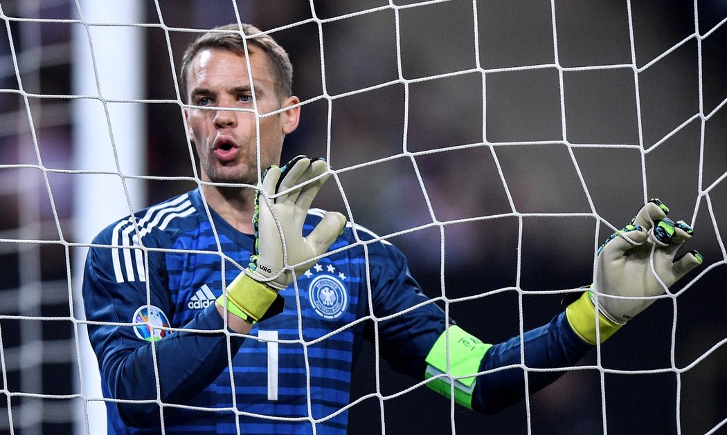 Brankář německé reprezentace Manuel Neuer