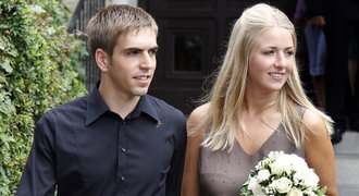 Kapitán německých fotbalistů Lahm se oženil
