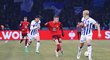 Český fotbalista Filip Kaloč si připsal premiérový gól v dresu Kaiserlauternu na Olympijském stadionu v Berlíně
