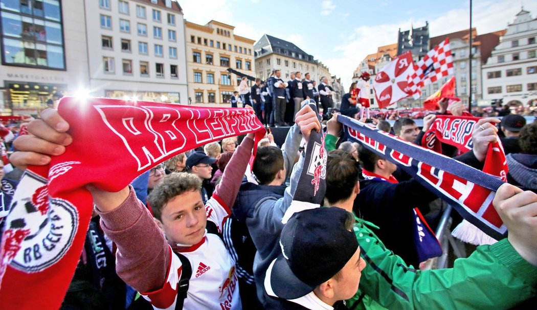 Oslavy postupu do bundesligy