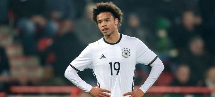 Leroy Sané je jedním z lídrů německé reprezentace do 21 let