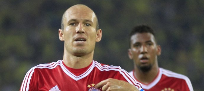 Arjen Robben dal oba góly Bayernu v bitvě o německý Superpohár do sítě Dortmundu, nebylo to ale nic platné, tým BVB vyhrál 4:2 a dostal Guardiolův Bayern na lopatky