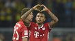 Arturo Vidal vstřelil druhý gól Bayernu