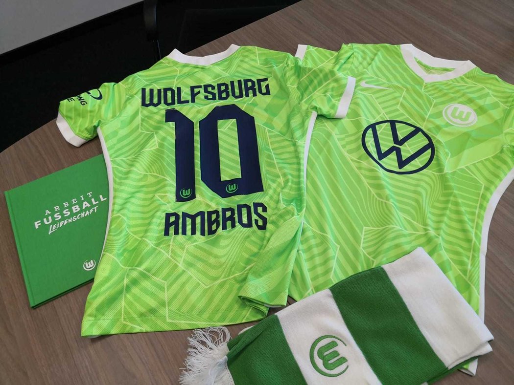 Mladý český talent Lukáš Ambros prodloužil smlouvu ve Wolfsburgu