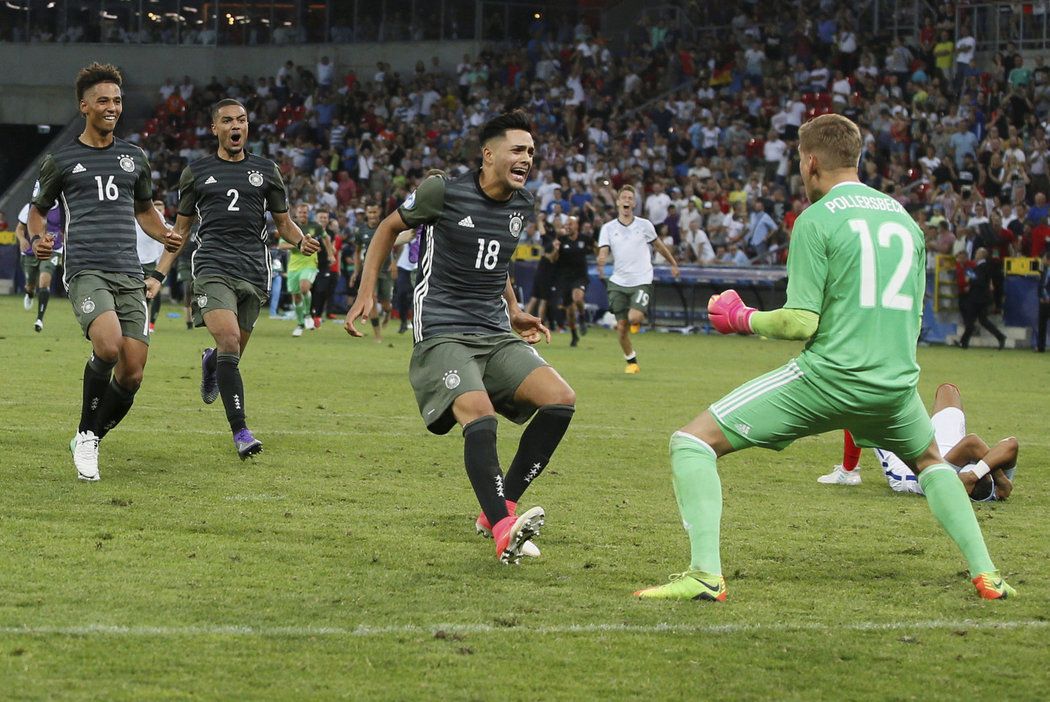 Němci slaví postup do finále na EURO U21