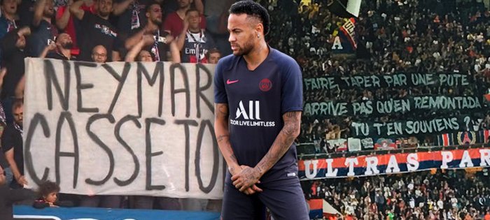 Neymar nechce být v PSG. A fanoušci ho nijak zvlášť nepřemlouvají