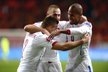 Čeští fotbalisté se dostali do vedení díky Kadeřábkovi