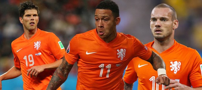 Hodnota nizozemské základní jedenáctky s hvězdami jako Sneijder či Depay je téměř 3 miliardy korun