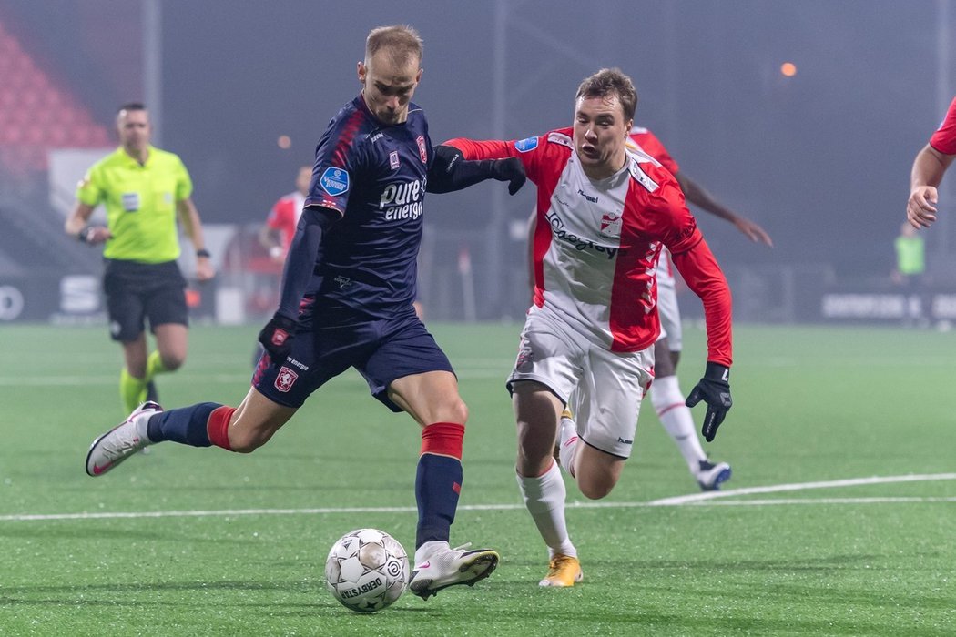 Český křídelník Václav Černý v posledních týdnech září v barvách nizozemského Twente