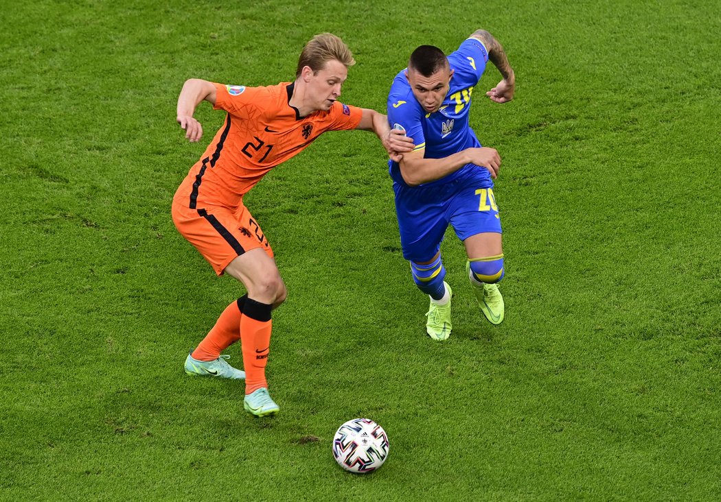 Nizozemci zahájili své účinkování na EURO proti Ukrajině