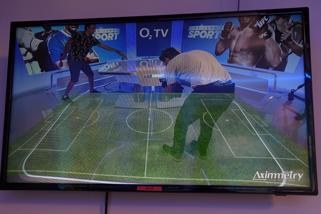 Nové unikátní studio O2 TV nabídne i rozšířenou virtuální realitu