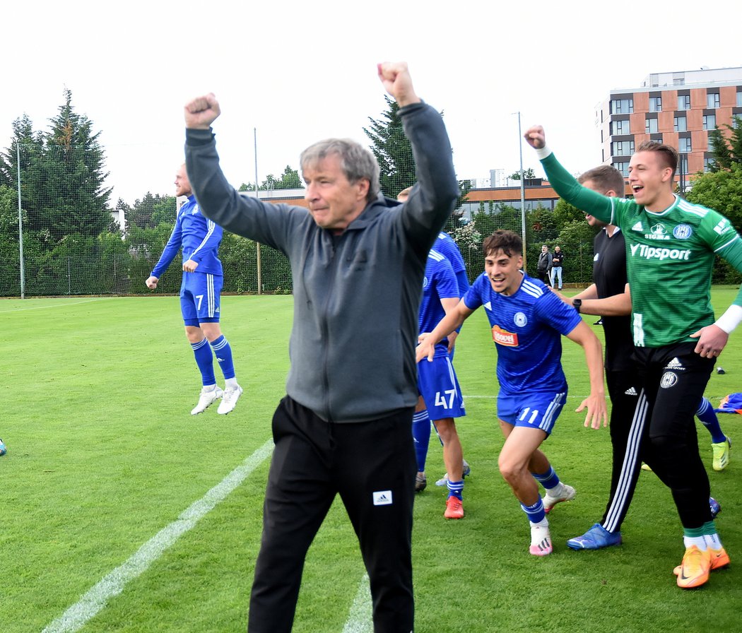 Béčko Sigmy si vybojovalo postup do druhé ligy