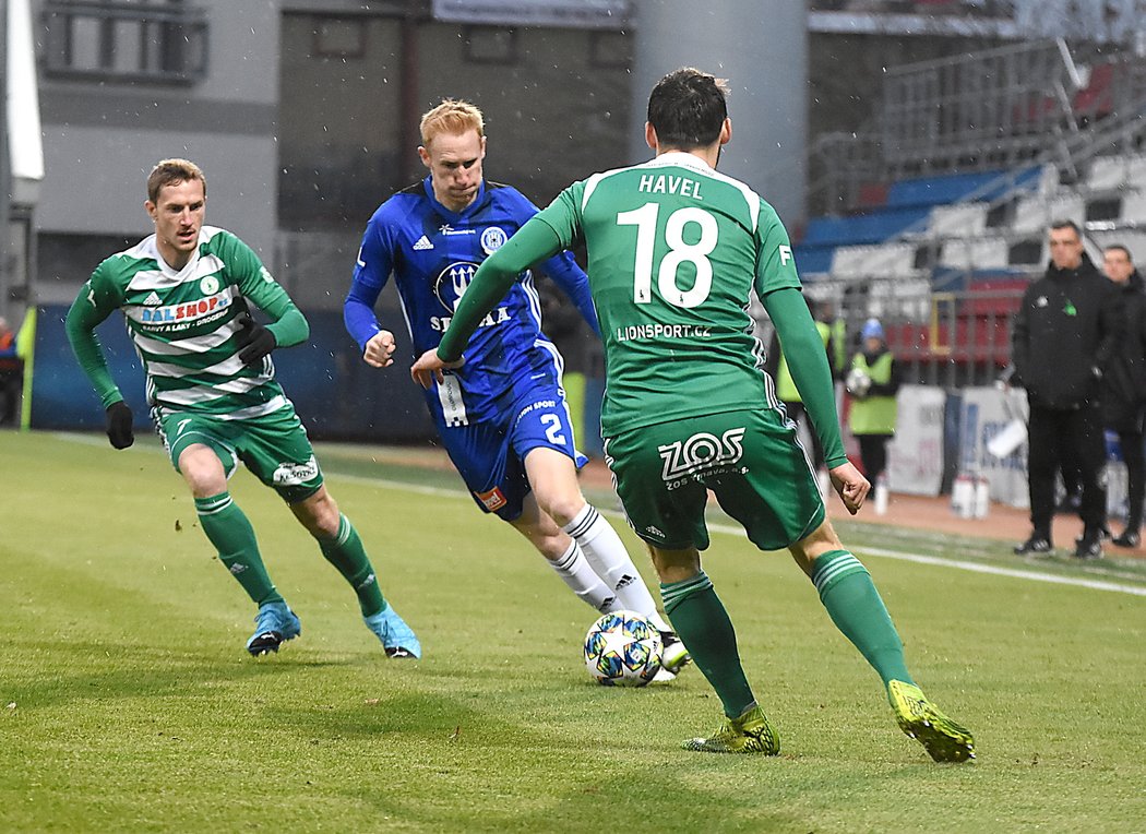 Olomouc ve 20. kole remizovala s Bohemians 1:1