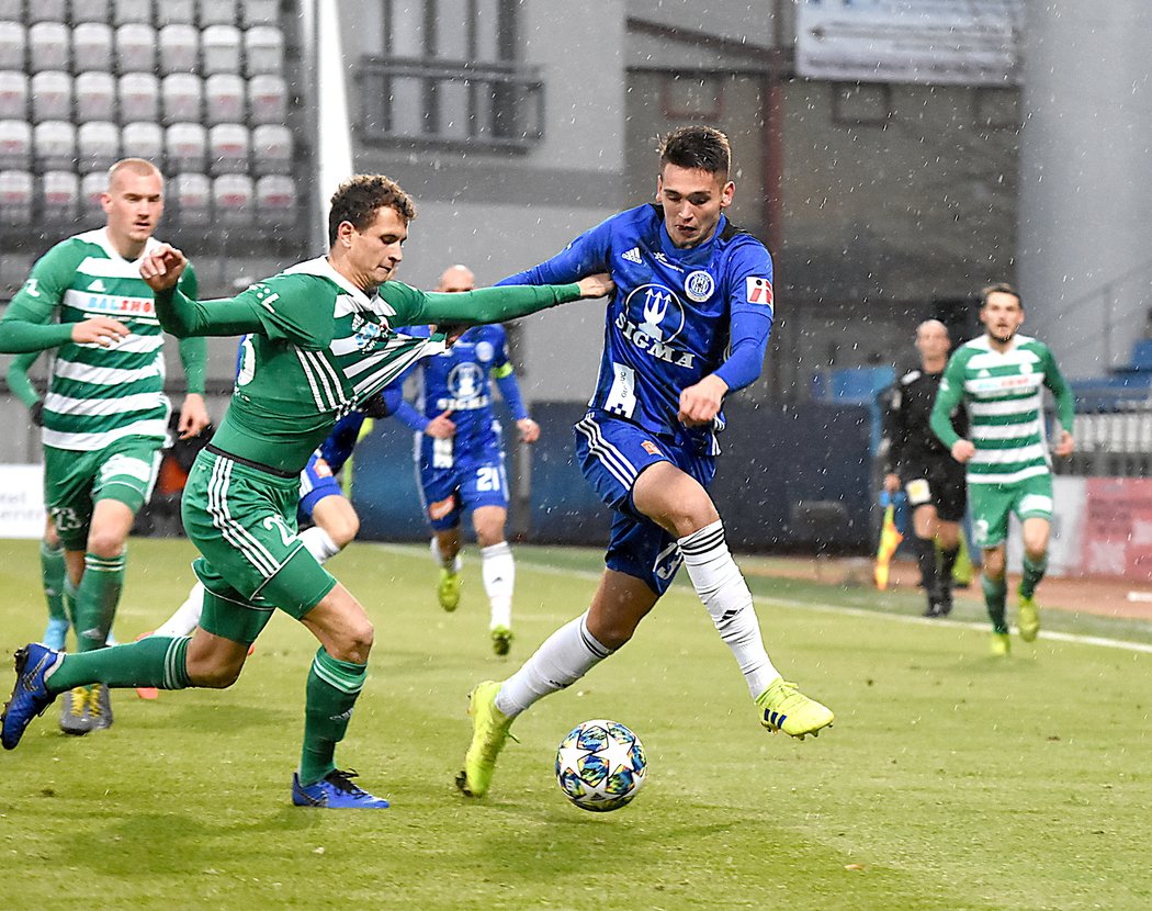 Olomouc ve 20. kole remizovala s Bohemians 1:1