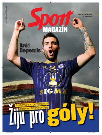 Útočník Olomouce David Depetris v rozhovoru pro Sport Magazín