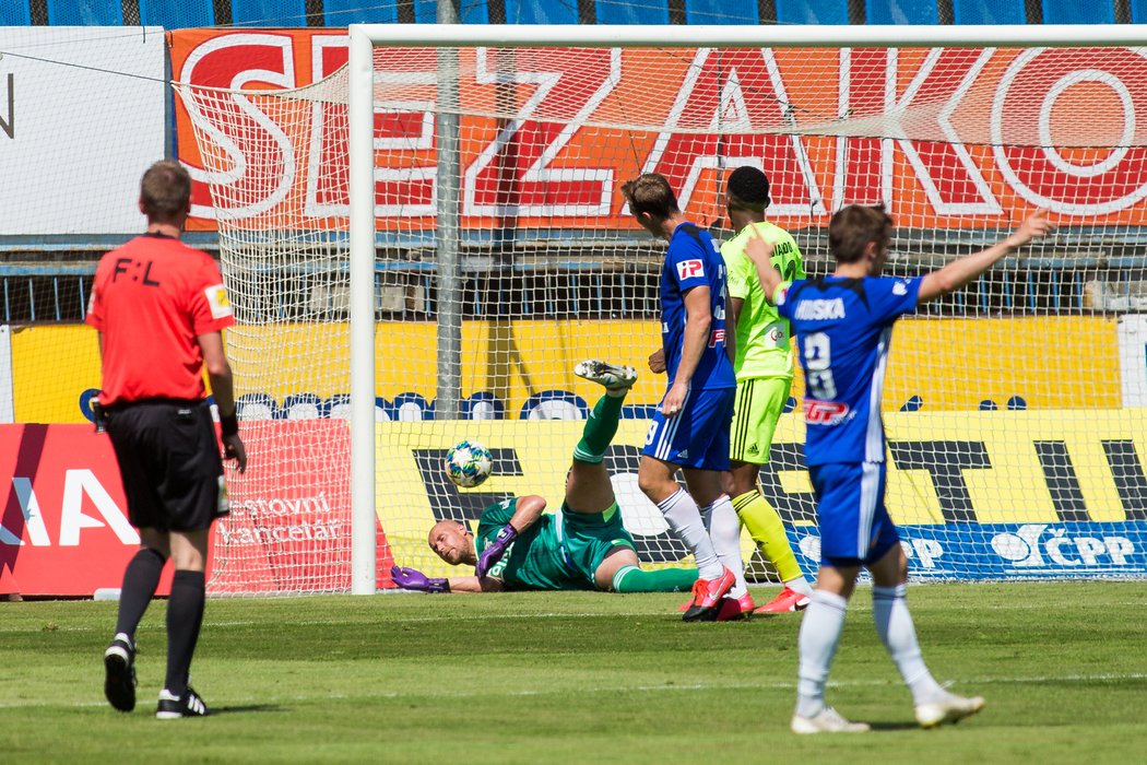 Olomouc se během 55 minut dostala do tříbrankového vedení