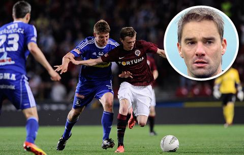 Ladislav Krejčí v utkání s Olomoucí ustál zákrok na Škerleho, trenér Hašek ho nepochválil. Jeho slova nechápu, diví se útočník Zbrojovkx Brno Petr Švancara