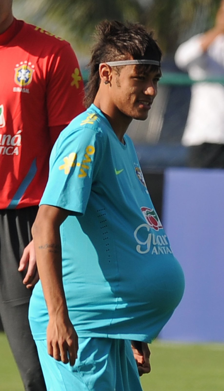 Neymar využije každou volnější chvilku k nějakému vtípku