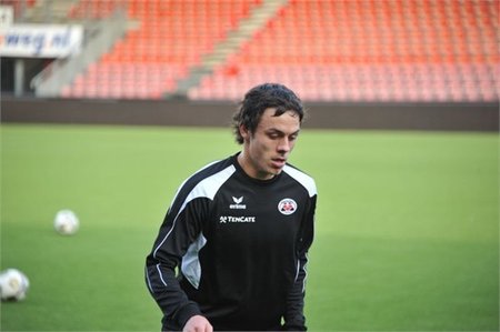 Jaroslav Navrátil na tréninku Heraclesu v roce 2013