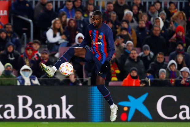Ousmane Dembélé ještě v dresu Barcelony Ousmane Dembélé ještě v dresu Barcelony