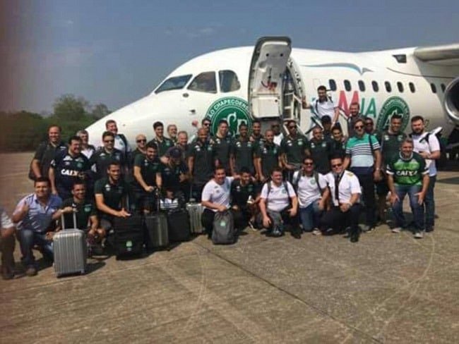 Zbytek týmu letěl pohromadě na utkání s Vila Novou