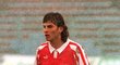 1995. Kvalifikace EURO 96. Češi museli proti Bělorusku vyhrál a Berger dal druhý gól při výhře 2:0