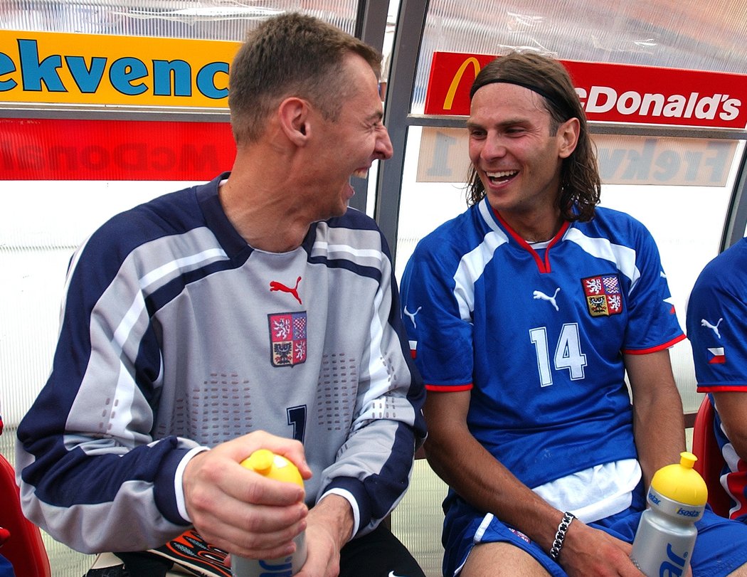 2003. Vzpomínka na stříbrné EURO s gólmanem Petrem Koubou