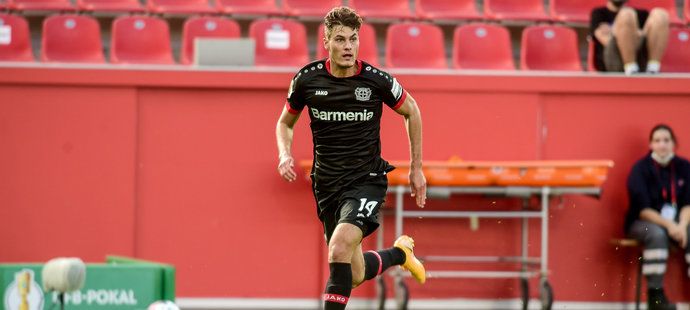 Patrik Schick se trefil hned ve svém prvním utkání za Leverkusen. Pečetil výhru 7:0 v poháru nad Eintrachtem Norderstedt, týmem ze čtvrté ligy