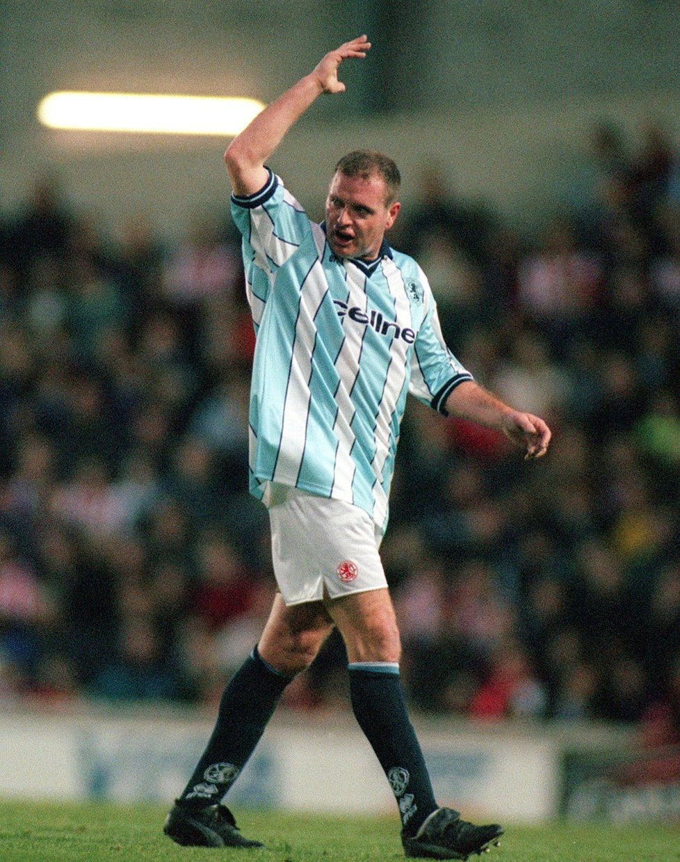 V roce 1998 hrál Paul Gascoigne za Middlesbrough.
