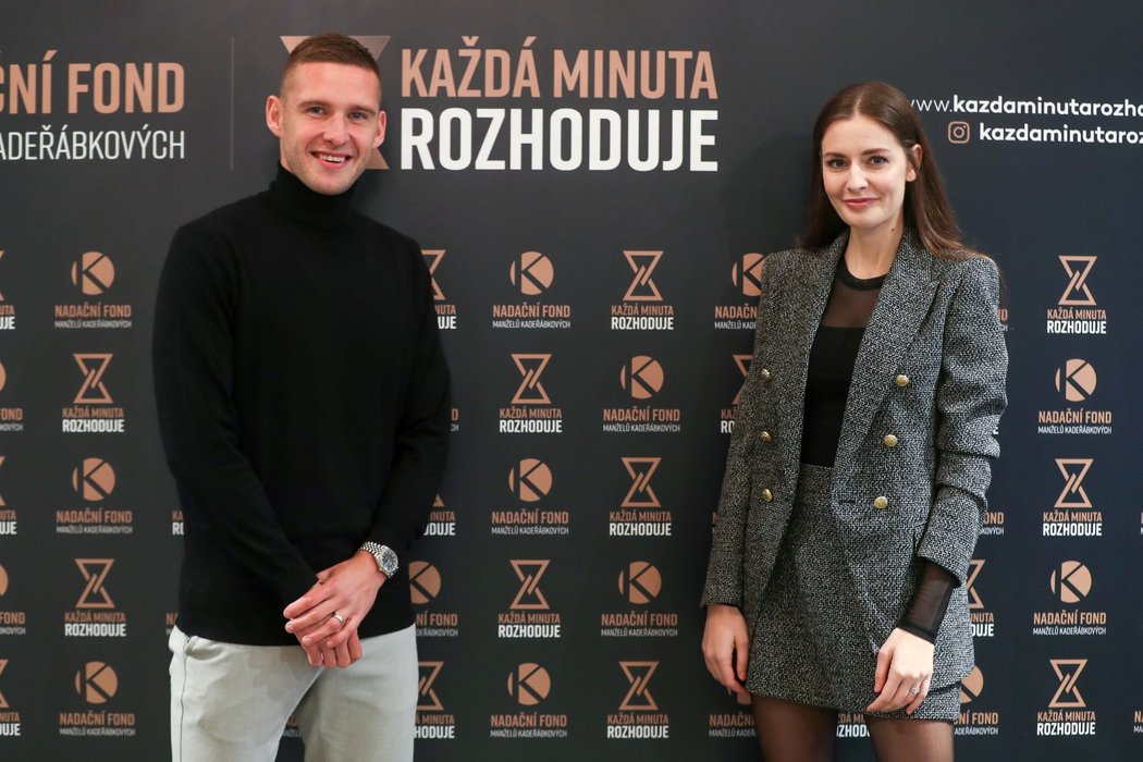 Pavel Kadeřábek se svou manželkou Terezou provozují nadační fond Každá minuta rozhoduje