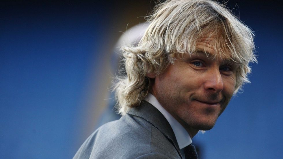 Usměvavá fotbalová legenda Pavel Nedvěd, v současnosti člen vedení Juventusu